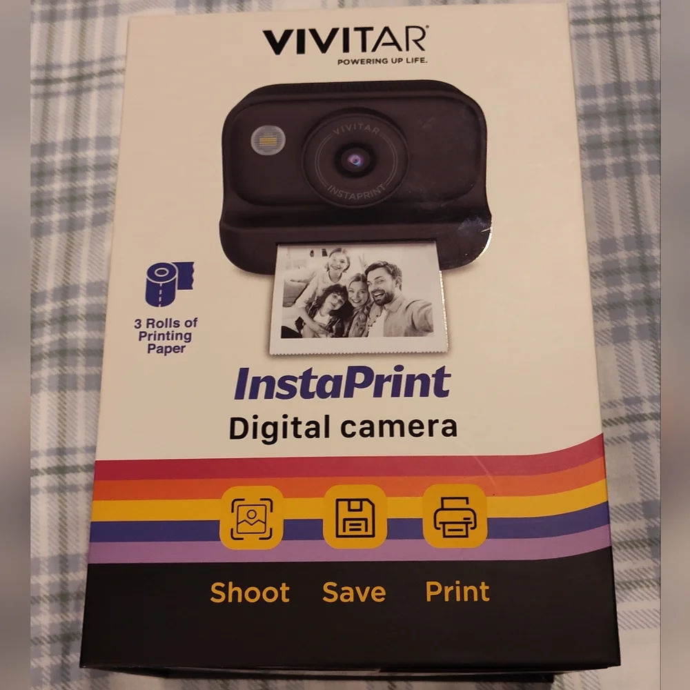NEW! Vivitar InstaPrint Digital Camera
